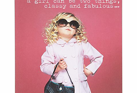 ICON Classy and Fab Birthday Card