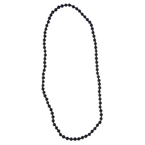 Icon Ladies Icon Bead Necklace Black