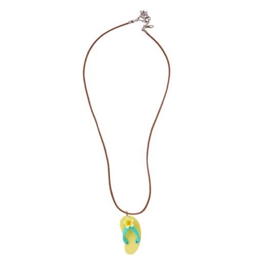 Icon Ladies Icon Fimo Thong Necklace Yellow