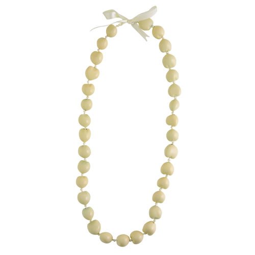 Icon Ladies Icon Kuikui Seed Necklace White