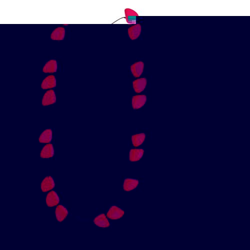 Icon Ladies Icon Long Bead Necklace Pink