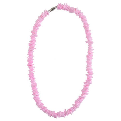 Icon Ladies Icon Square Cut Shell Necklace Pink