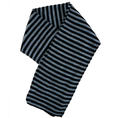 Mens Icon Blk+charcoal Thin Striped Sca N/a