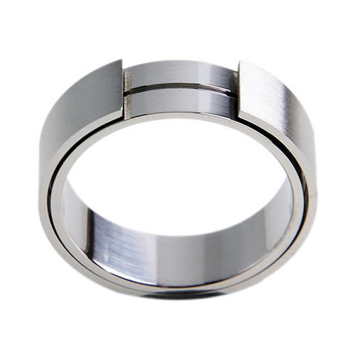 Icon Mens Icon Gap Spinner Ring Na