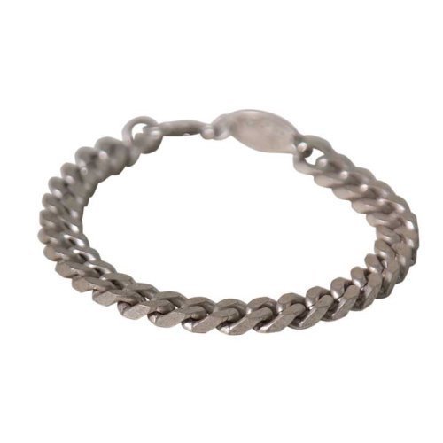 Icon Mens Icon Metal Chain Bracelet SILVER