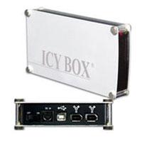 IB-351U 3.5 IDE to USB 2.0 Silver External Hard Drive Enclosure Case