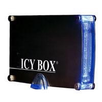 IB-351U-B-BL 3.5 IDE to USB 2.0 Blue LED Black External Hard Drive Enclosure Case