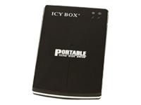 Icy Box IB-250U-B external hard drive enclosure 2.5 SATA HDD to USB 2.0 black
