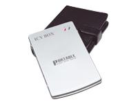 Icy Box IB-250U external hard drive enclosure 2.5 SATA HDD to USB 2.0 aluminium