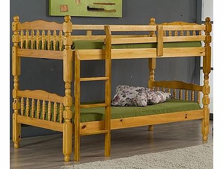 Antique Pine Madrid Bunk Bed
