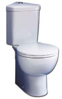 Space Close Coupled Corner Toilet WC