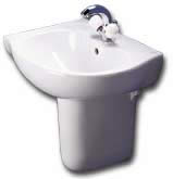 Ideal Standard Space Offset Washbasin Left Hand 1 Taphole (E7122)