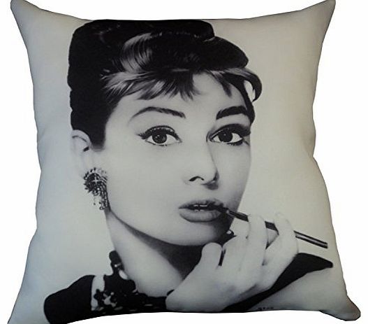 Ideal Textiles Photo Cushion Cover Audrey Hepburn
