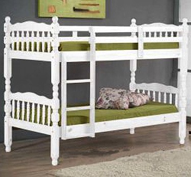 Ideal White Bunk Bed