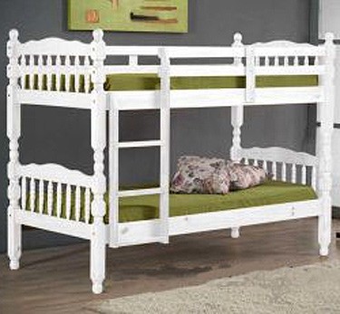 Ideal White Bunk Bed