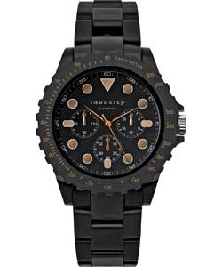 Identity London Identity Unisex Black and Gold Sports Style