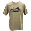 Out of Heads Mens T-shirt (Tan)