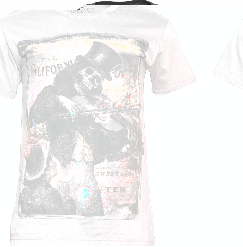 Mens Dead Fiddler T-Shirt Coal