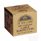 Case of 24 If You Care Large Baking Cups