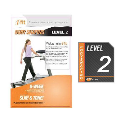 iFit Body Shaping Treadmill Workout SD Card - Level 2