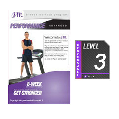 iFit Performance Treadmill Workout SD Card - Level 3