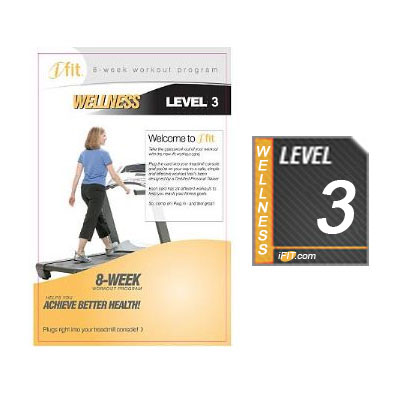 iFit Wellness Treadmill Workout SD Card - Level 3