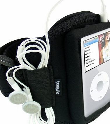Water Resistant Neoprene Sports Gym Jogging Armband for Apple iPod Classic 80gb, 120gb amp; 160gb + iPod Video 30gb amp; 60gb