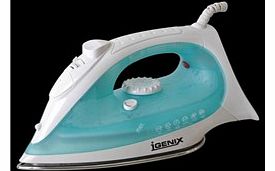 IG3118 Jun14 1800w Steam Iron White / Green