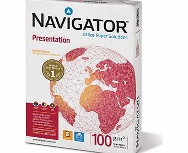 IGEPA Navigator High Quality A4 Presentation Paper 100gsm White Ref NPR1000032 - 500 Sheets