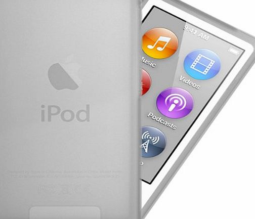 Igloo  Slim Clear Gel Cover Case Skin Fits The Apple iPod Nano 7th Generation - Clear