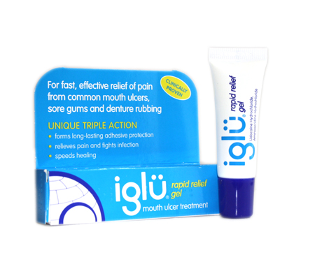 Iglu Rapid Relief Gel 8g (Light Blue Packet Non-P)