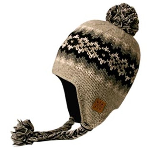 IGNITE Mens IGNITE No1 Peru Beanie Grey Mix