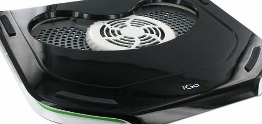 iGo 15 Laptop Cooling Pad with Patented Moveable Fan