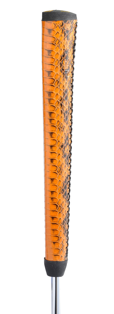Iguana Golf Snakeskin Putter Grip Orange