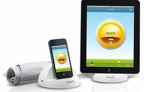 iHealth Blood Pressure Dock/Charger and Monitoring System for iPod Touch, iPhone and iPod