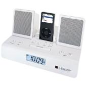 ihome 26 Travel iPod Alarm Clock (White)