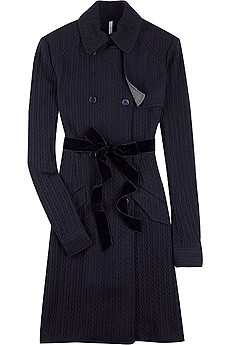 Iisli Cable knit trench