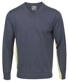 IJP Design Ian Poulter IJP Design Wings V-Neck Sweater Rock