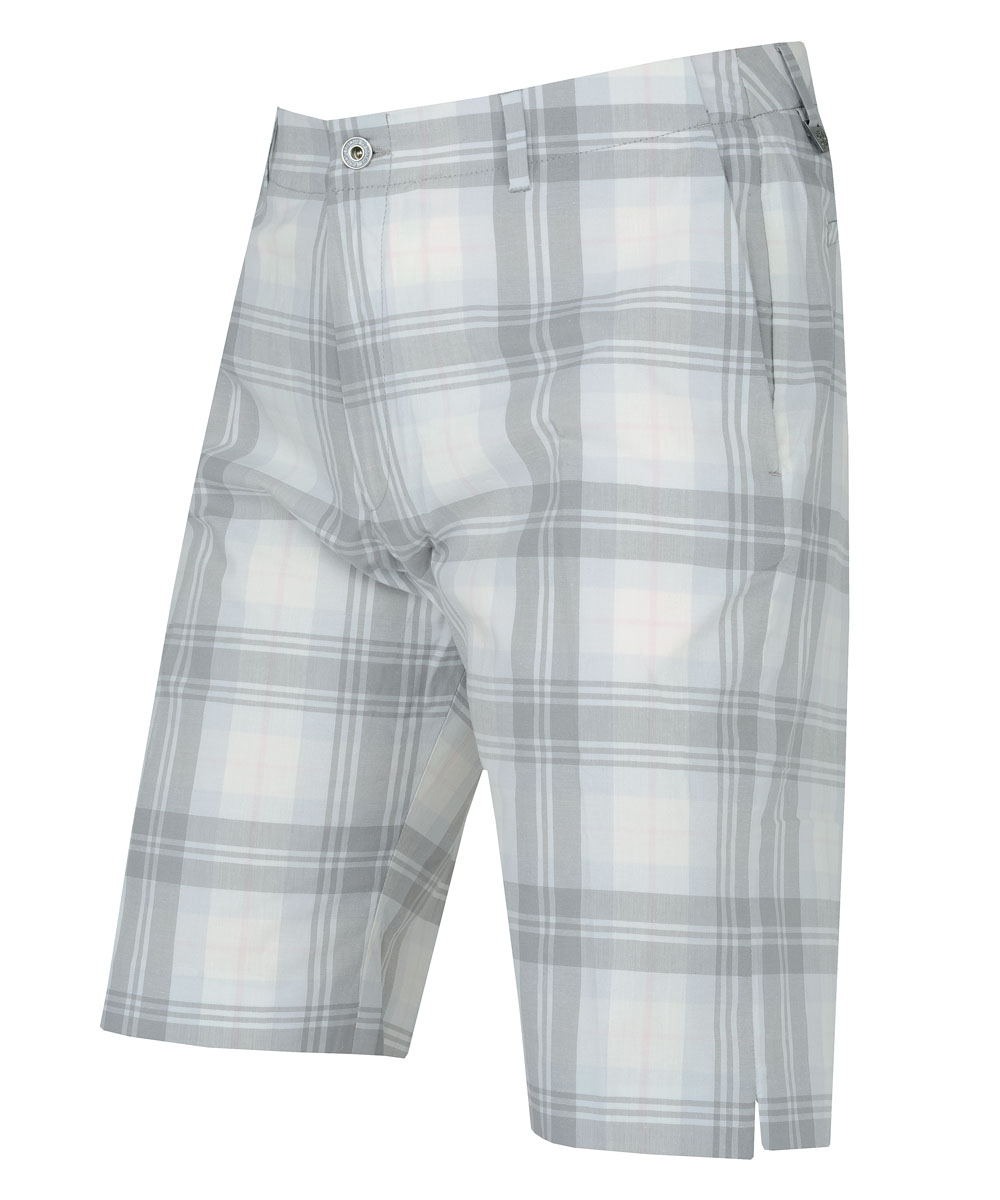 IJP Design Poulter Tartan Shorts White Watch