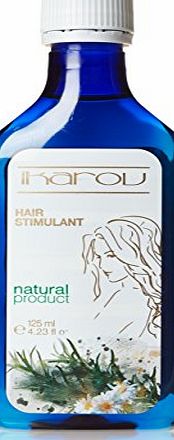 Ikarov Hair Stimulant for Growth amp; Strength - With Essential Oils - Bergamont, Ylang Ylang, Lavender - 125ml