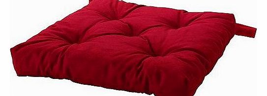  MALINDA - Chair cushion, red - 40/35x38x7 cm