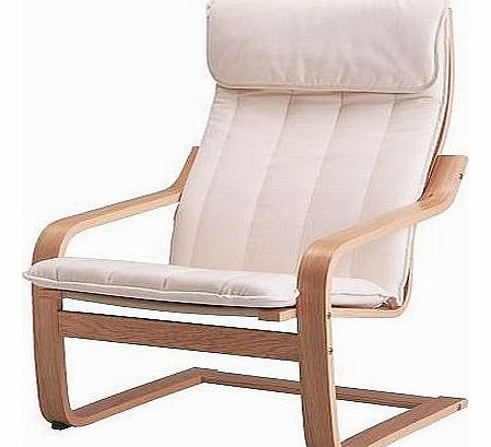 Ikea  POANG - Armchair, oak veneer, Alme natural