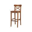 INGOLF Bar Stool With Backrest