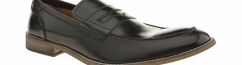 Ikon Black Marner Penny Loafer Shoes