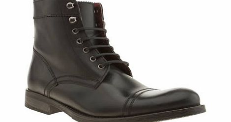 Ikon Black Officer Cap Boots