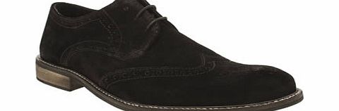 Ikon Black Poster Pace Brogue Shoes