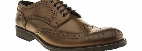Ikon Brown Officer Brogue Shoes