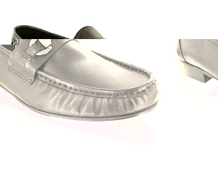 Ikon Casual Loafer With Metal Trim Detail