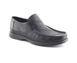 Ikon Leather Slip On Formal Shoe - Junior