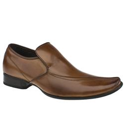 Ikon Male Acadamy Slip Leather Upper in Tan